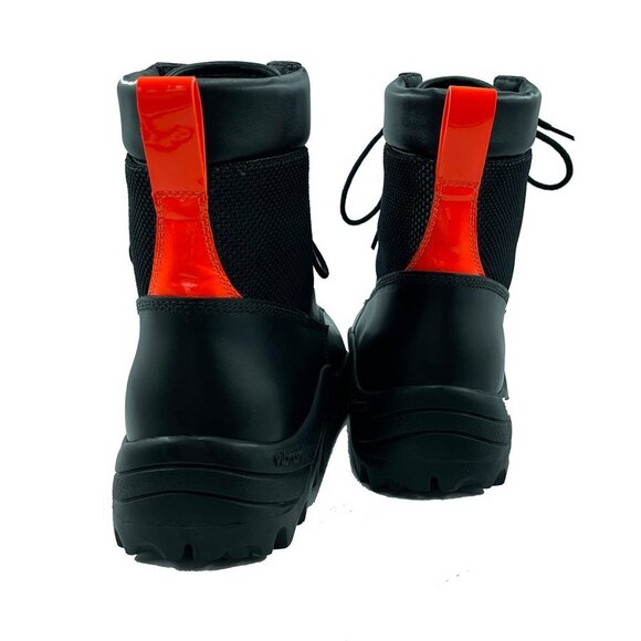 MCM High Top lace Up Black Military Boots - Picture 6 of 8
